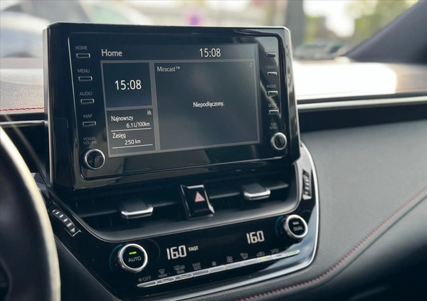 Toyota Corolla cena 99900 przebieg: 68721, rok produkcji 2019 z Puck małe 106